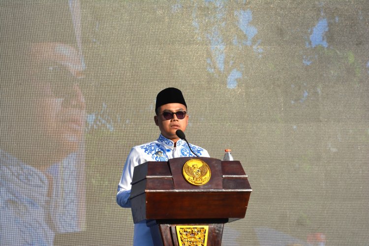Walikota dan Wakil Walikota Langsa Shalat Idul Fitri Bersama Ribuan Warga