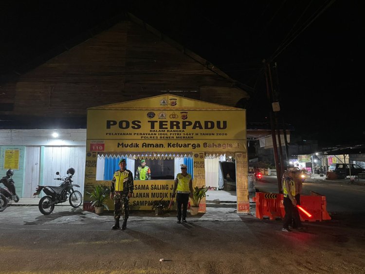 Satlantas Polres Bener Meriah Jamin Kelancaran Arus Mudik, Kasat Lantas Imbau Pemudik Utamakan Keselamatan