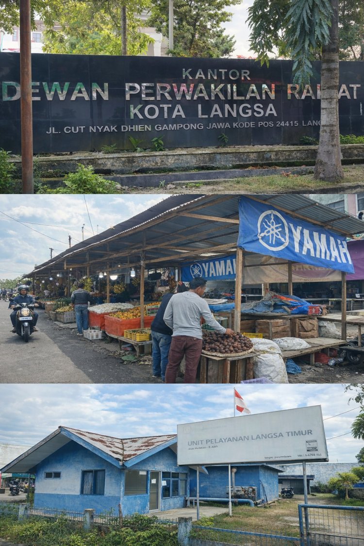 DPRK Langsa “Bungkam” Soal Air PDAM Mati, Tapi Sigap Dukung Penggusuran Lapak Pedagang