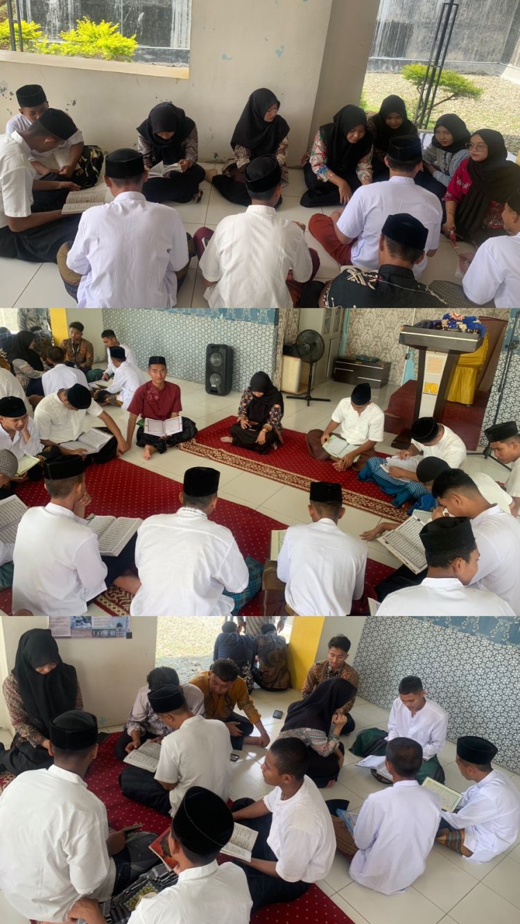 Perkuat Pembinaan Keagamaan, Anak Binaan LPKA Banda Aceh Ikuti Program Mengaji
