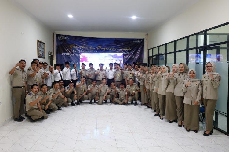 Gedor Target PTSL 2026, Kantah Kabupaten Banyuasin Lantik Tim 'Pasukan Khusus' Sertifikasi Tanah
