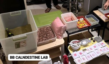 Polda Metro Jaya Berhasil Mengungkap Clandestine Lab Narkotika Jenis Ektasi Dan Happy Wate
