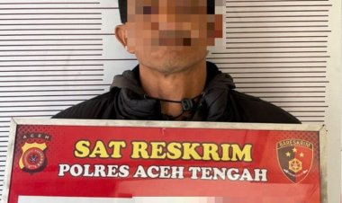 Tak Butuh Waktu Lama, Polres Aceh Tengah Ungkap Pencurian Rumah Kosong di Mongal