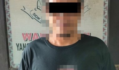 Polsek Baradatu Amankan Pelaku Penipuan dan Penggelapan Motor di Pasar Baradatu