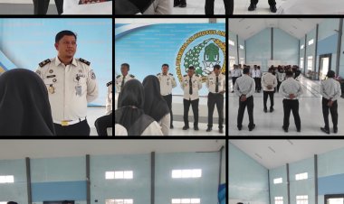 Ka. LPKA Banda Aceh Berikan Penguatan Disiplin dan Profesionalisme kepada Peserta Magang Kemnaker RI