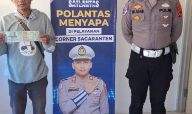 Hadirkan Layanan Lebih Humanis, Samsat Cibadak dan Pelabuhan Ratu Terapkan Program "Polantas Menyapa