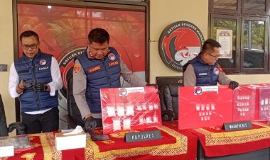 Polres Cianjur Bongkar Peredaran Sabu 648 Gram, Pengedar Ditangkap