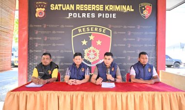 Polres Pidie Ungkap Kasus Curanmor, Tiga Pelaku Ditangkap
