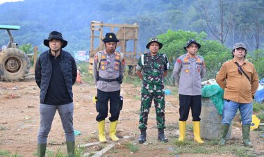 Polres Pidie dan Kodim 0102 Tertibkan PETI di Geumpang, Lakukan Sosialisasi Preventif