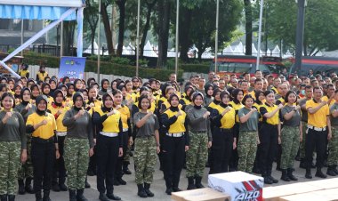 Olahraga Bareng Kodam Jaya–Polda Metro Jaya, Jaga Kebugaran Sekaligus Perkuat Sinergi