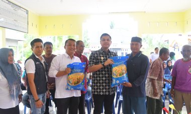 Pemko Langsa Salurkan 24,4 Ton Benih Padi untuk 2.200 Petani di Langsa Timur dan Langsa Lama