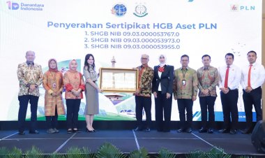 Kantah Jakarta Barat Tuntaskan Sertipikasi Aset PLN Senilai Rp380 Miliar