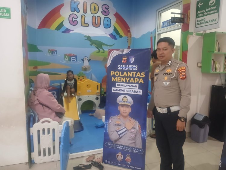 ‎Polantas Menyapa : Sosialisasi Pelayanan Samsat Digelar di Pelabuhan Ratu dan Cibadak, Tingkatkan Kemudahan Administrasi Kendaraan