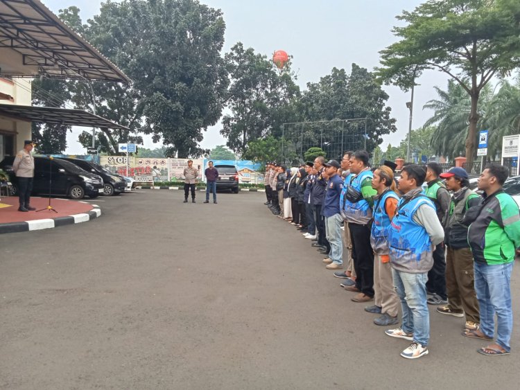 ‎Kapolsek Serpong Gaungkan Jaga Warga, Sesuai Program Kapolda Metro Jaya