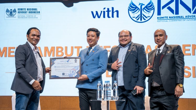 KNAI Gelar Halal Bihalal Megah di Sentul Donasi Rp1 Miliar hingga Penghargaan Advokat Berprestasi