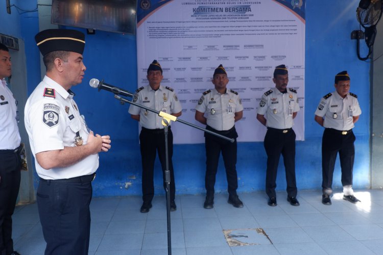 Tanpa Toleransi, Lapas Lhoksukon Nyatakan Perang Total terhadap Narkoba dan HP Ilegal