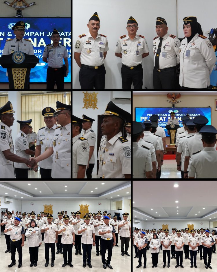 Babak Baru Kepemimpinan Pemasyarakatan Aceh, 33 Pejabat Manajerial Resmi Dilantik