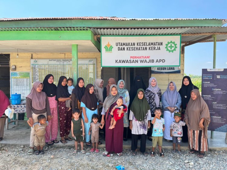 Menyemai Sehat di Balik Hijau Perkebunan, IKBI PTPN IV Kebun Lama Gelar Posyandu Rutin
