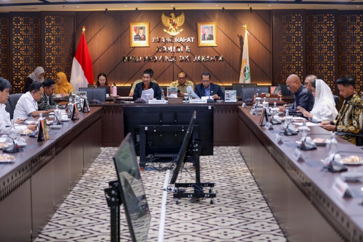 Kakantah Jakarta Selatan Hadiri Rapat Pembahasan Reforma Agraria dan PTSL Bersama DPRD DKI Jakarta