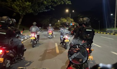 Patroli Brimob Batalyon D Pelopor Sisir Wilayah Kabupaten Bekasi, Tawuran dan Balap Liar Nihil