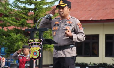 Polres Bener Meriah Gelar Apel Siaga May Day 2026, Tekankan Pelayanan Humanis dan Kesiapsiagaan Personel