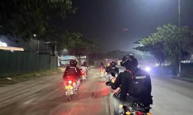 Brimob Batalyon D Pelopor Intensifkan Patroli Malam, Situasi Kabupaten Bekasi Kondusif