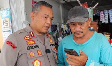 Berpura-pura Jadi Warga, Kapolres Way Kanan Laksanakan Mystery Call Layanan Polri 110