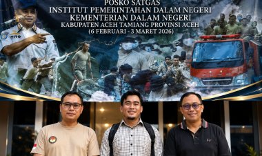 Kasatgas dan Wakasatgas Kemendagri Apresiasi LBS Barbershop yang Cukur Gratis 721 Praja IPDN di Aceh Tamiang