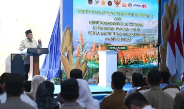 Presiden Prabowo Puji Polri di Panen Raya Jagung, Kapolri Akan Diberikan Bintang Mahaputra