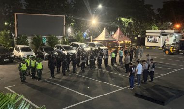 Patroli Patmob Kompi 2 Yon D Pelopor Intensif Cegah Tawuran dan Balap Liar di Bekasi Kota