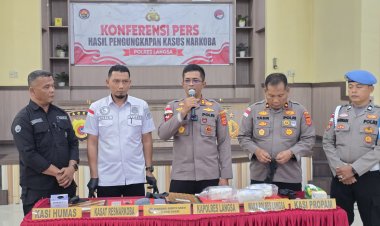 Polres Langsa Bongkar Jaringan Sabu 3 Kilogram, Dua Kurir Antar Provinsi Ditangkap