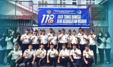 Lapas Kelas IIA Lhokseumawe Gelar Upacara Harkitnas Ke-118 Tahun 2026, Kobarkan Semangat Nasionalisme dan Pengabdian