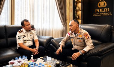 Kapolres Aceh Besar Terima Kunjungan Silaturahmi Karutan Jantho, Perkuat Sinergi Antar APH