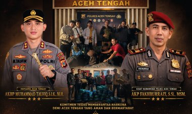 Kapolres Aceh Tengah Apresiasi Kinerja Satresnarkoba, 62 Kilogram Ganja Berhasil Digagalkan