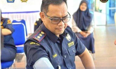Tingkatkan Kinerja dan Produktivitas, Bea Cukai Langsa Lakukan Skrining Kesehatan Pegawai