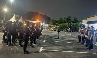 Patmob Kompi 2 Batalyon D Pelopor Intensifkan Patroli Antisipasi Tawuran dan Balap Liar di Bekasi Kota