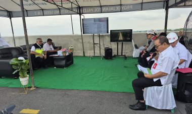 Plt Kepala Kantor Pertanahan Banyuasin Hadiri Rapat Proyek Tol Palembang–Betung, Percepat Konektivitas Sumatera Selatan
