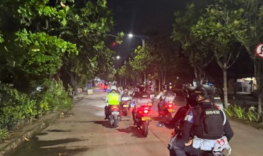 Patroli Gabungan Brimob dan Polres Metro Bekasi Kota Amankan Wilayah, Dua Pengedar Obat Terlarang Diamankan