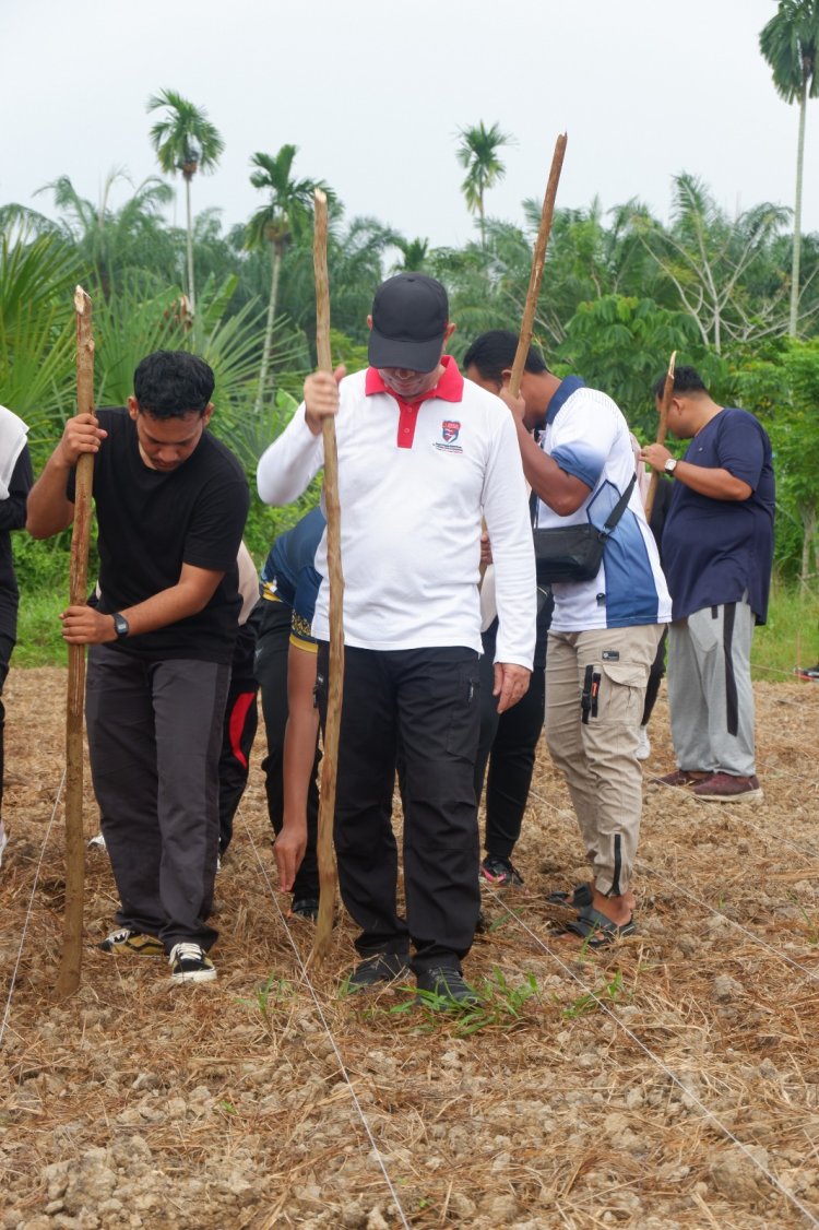 Dukung Ketahanan Pangan, Lapas Lhoksukon Ubah Lahan Tidur Jadi Kebun Jagung Produktif