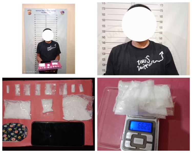 Polres Pidie Sikat Jaringan Narkoba, 78,04 Gram Sabu Diamankan dalam Operasi Antik Seulawah