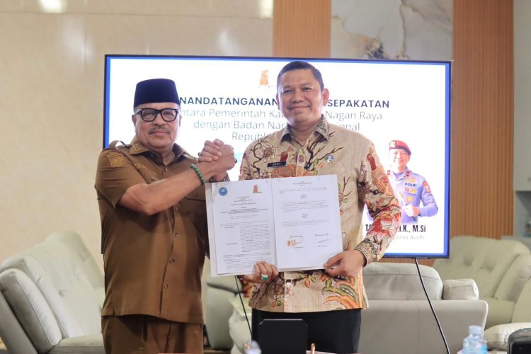 BNNP Aceh Teken MoU ULT di Nagan Raya, Bupati siapkan Lahan 2 Hektare untuk BNNK