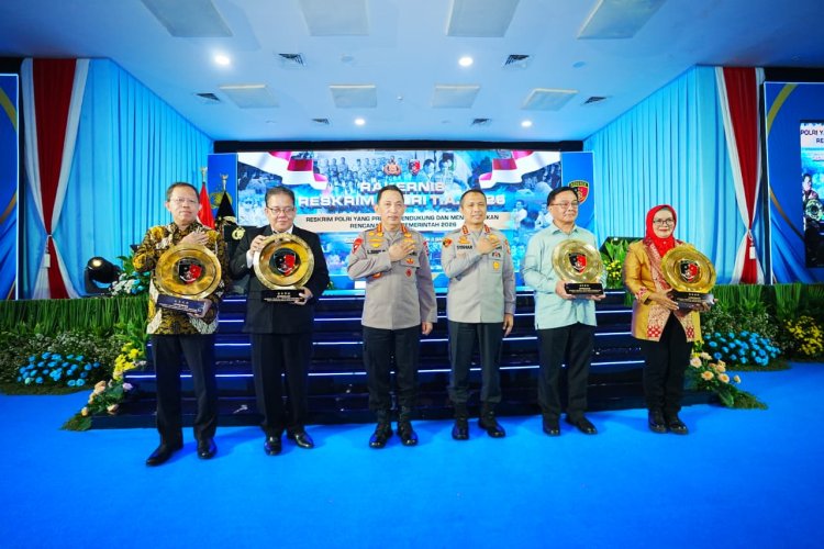 Buka Rakernis Reskrim, Kapolri Instruksikan Ciptakan Rasa Aman dan Keadilan Untuk Masyarakat