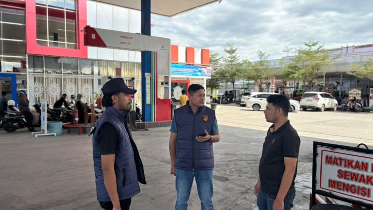 Sat Reskrim Polres Pidie Monitoring Ketersediaan Elpiji 3 Kg dan BBM, Pastikan Distribusi Tepat Sasaran