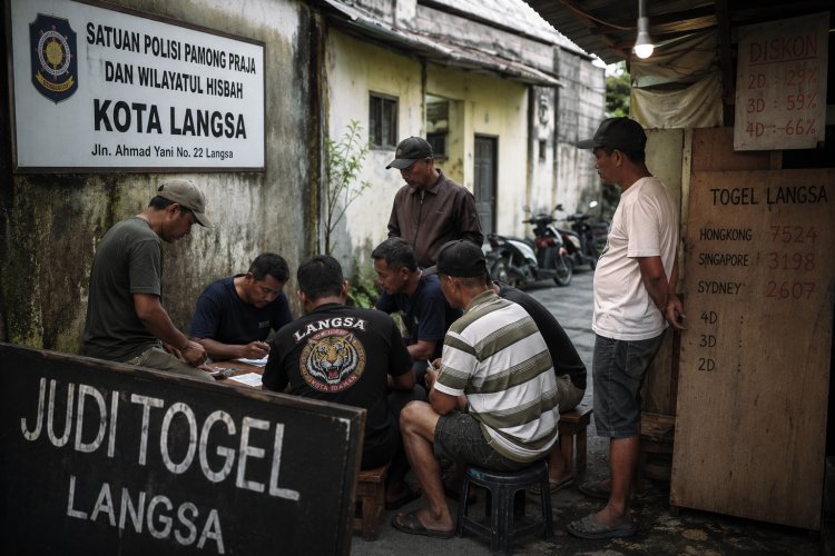 Diduga Judi Togel Marak di Sekitar Kantor Satpol PP/WH Langsa, Warga Soroti Lemahnya Pengawasan