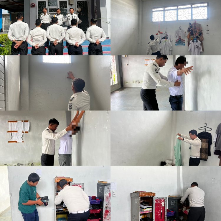 Perkuat Deteksi Dini, LPKA Banda Aceh Tingkatkan Intensitas Penggeledahan Kamar Hunian