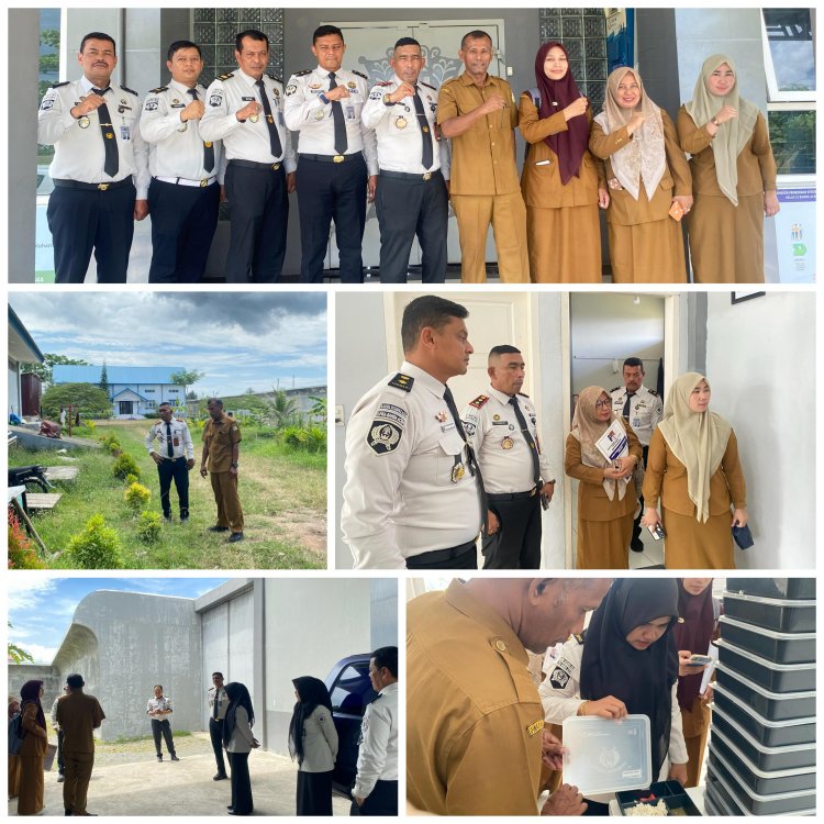LPKA Banda Aceh Jalani Pemeriksaan Dinas Kesehatan untuk Perpanjangan Sertifikat Laik Hygiene