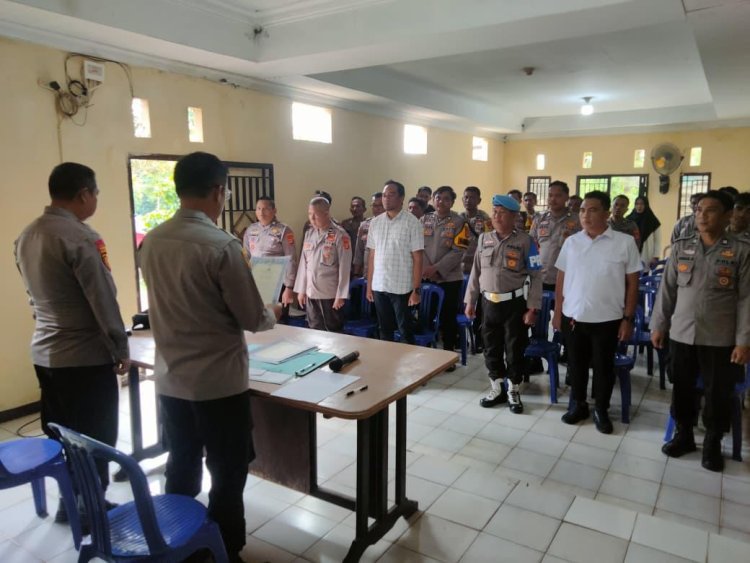 Jabat Kapolsek Umpu Semenguk, AKP Tosira Siap Berantas Peredaran Narkotika
