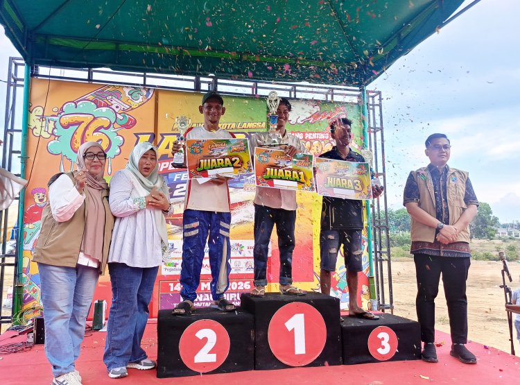 Walikota Langsa Tutup Open Boat Race Festival 2026, Siap Gelar Seri Berikutnya pada Agustus