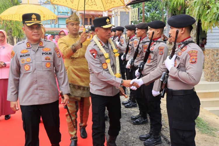 Kunker ke Aceh Tamiang, Kapolda Aceh Perkuat Sinergitas dan Pantau Progres Huntap Polri