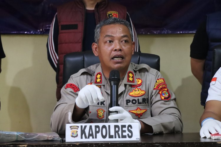 Dalam Sehari, Polres Way Kanan Bekuk Pelaku Tindak Pidana Penipuan, Narkotika Hingga Tambang Illegal